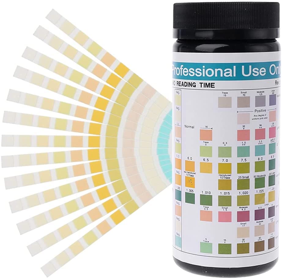 Buy BODYA 100 Strips URS10T Urinalysis Reagent Strips 10 Parameters