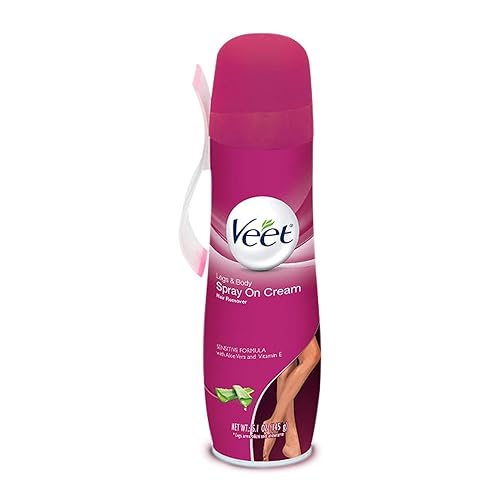 Miniatura 8 de Veet Spray On - Crema depilatoria 51 onzas para piernas y cuerpo paquete de 6
