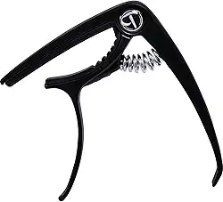 CAPOTRASTE PARA VIOLÃO EM ALUMÍNIO TONANTE - PRETO - CPT20