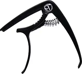 CAPOTRASTE PARA VIOLÃO EM ALUMÍNIO TONANTE - PRETO - CPT20