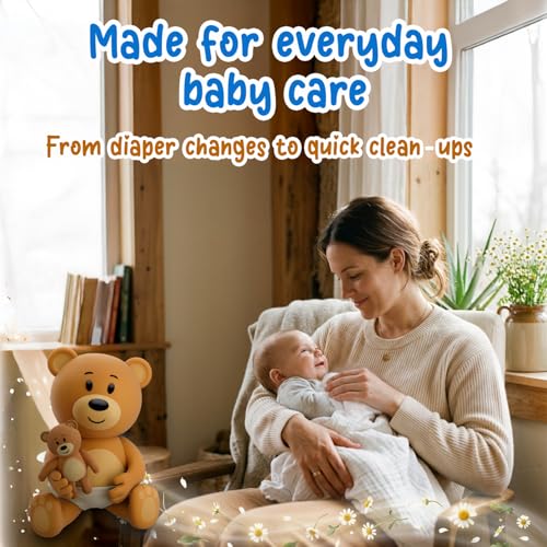 Image of Ricitos de Oro Baby Wipes | Chamomile & Aloe Vera | 80 ct | 6-Pack