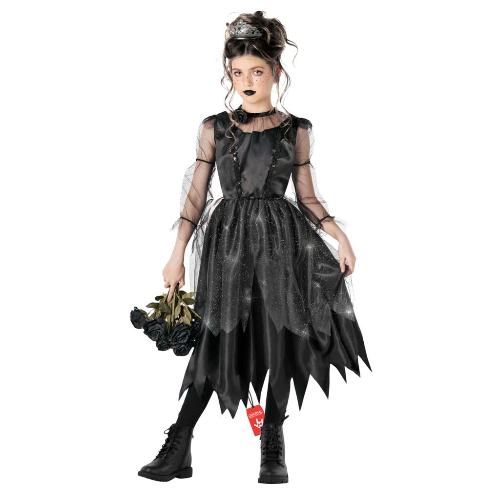 Morph Disfraz Niña Zombie Novia, Disfraces Princesa Gótica, Prom Queen, Disfraz Halloween Niña