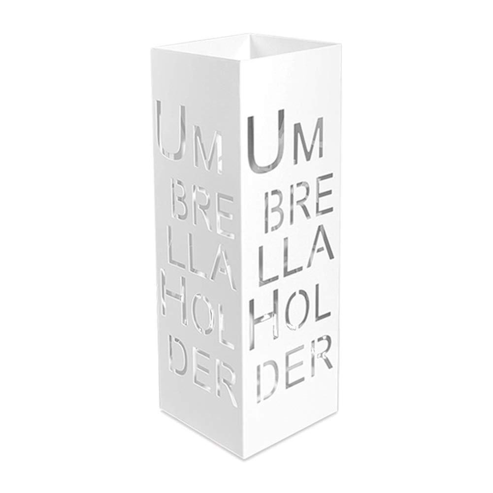 Gonmdopy Black Umbrella Stand, Household Umbrella Stand, Drip Tray Umbrella Stand, Metal Material Umbrella Rack