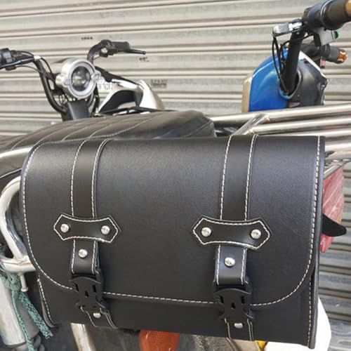 Bolsa lateral y bolsa trasera GARVALON para motocicleta, mochila organizadora resistente compatible con conducción outdoor y deportes motorizados miniatura 4