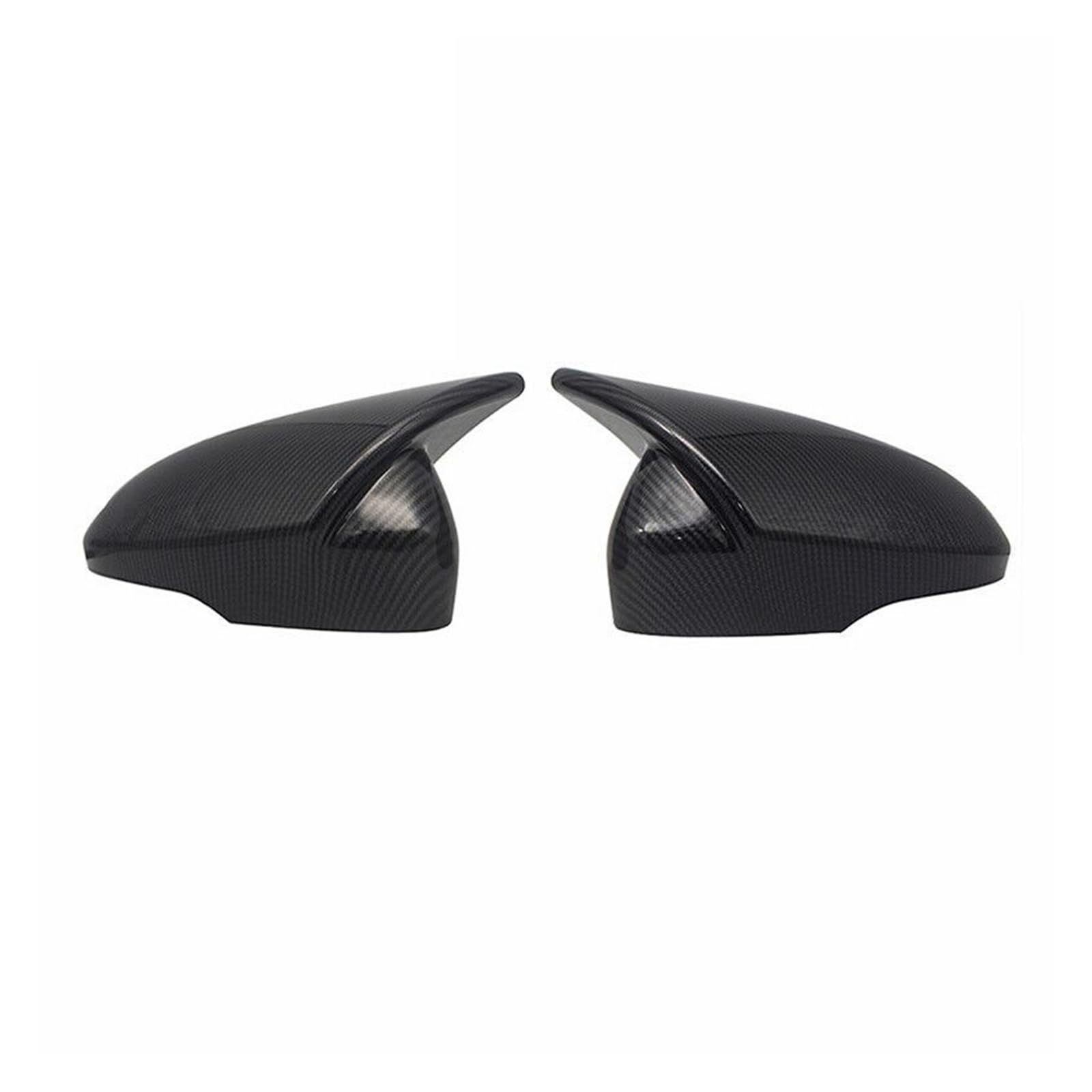 Specchietto retrovisore dell'automobile Per Ford Per Mondeo Per Fusion 2013-2018 Specchietto retrovisore Coperchio alloggiamento corno di bue Rivestimento specchietto laterale(1 set Carbon pattern)