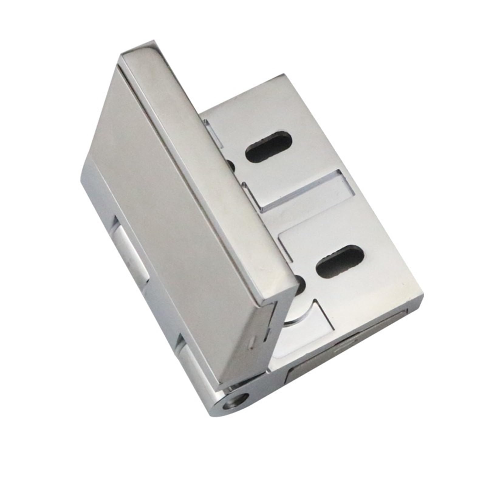 NYRXRYTCA Zinc Alloy Industrial Heavy-Duty Hinge 1Pcs(79.5x100BrightChrome)