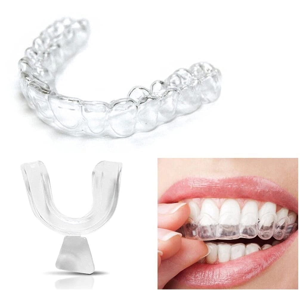 Careflection || Soft Silicone Tooth Orthodontic Braces Set Mouth Guard Protector Dental Teeth Whitening Trays Retainers Oral Hygiene Care (1pc)