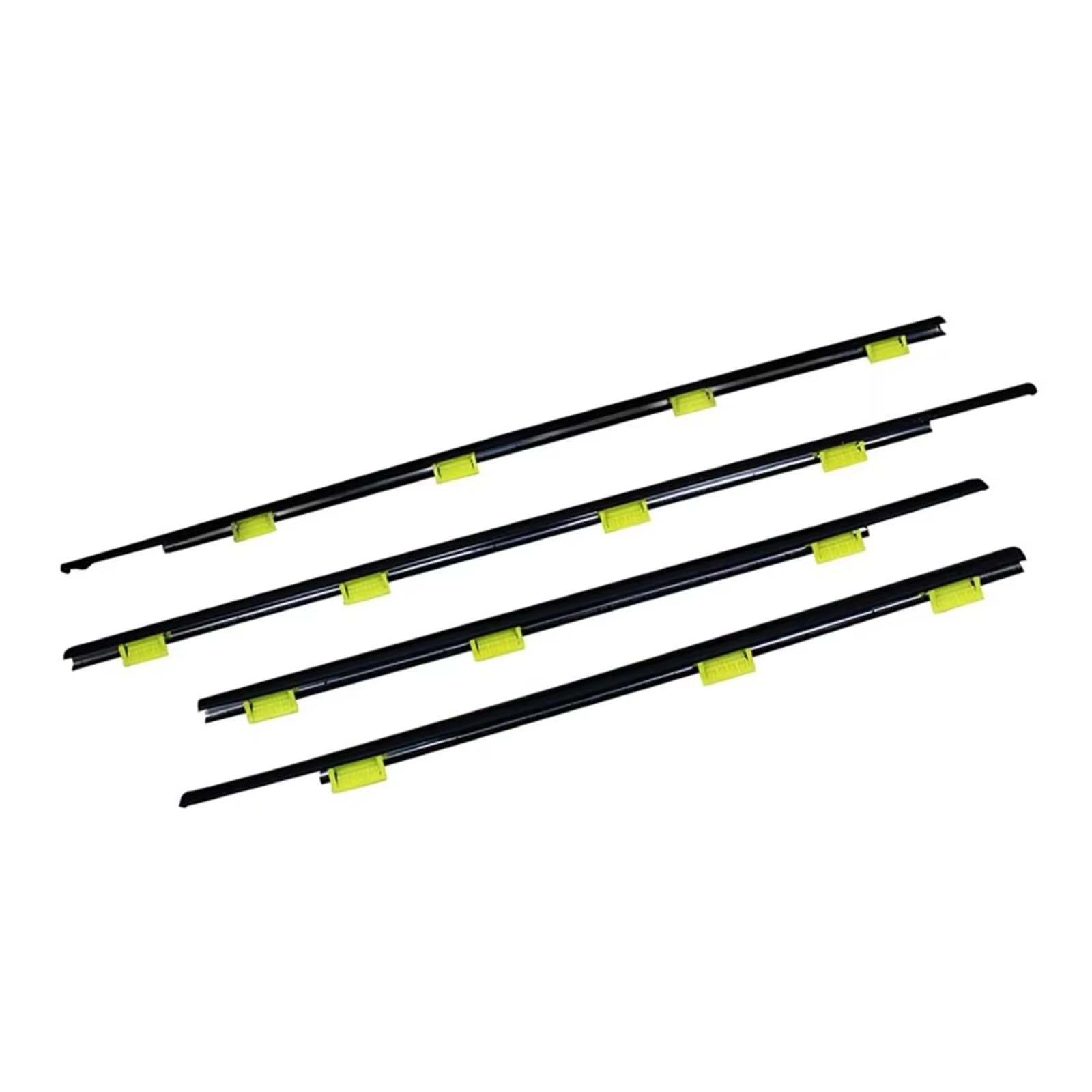 Iukmrt One Color For Crv 2002-2006 Side Door Moulding Trim Belt Outer Window Glass Sealing Belts 72410-S9a-003 Weatherstrips Car Door Seal Protector
