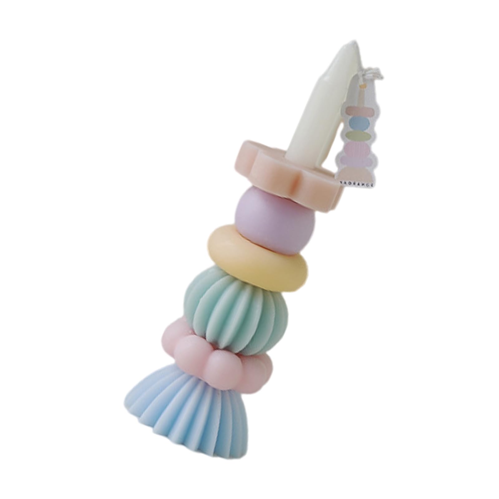 Nucelit Decorative Scented with Chamomile Optional Flavourings Stackable Pillar Stress Relief Scented