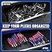 WORKPRO 2-Pack Plier Organizer Rack, Pliers Holder and Cutter Organizers with Non-Slip Rubber Base, 20-Slot Tool Box Organizer, Tool Drawer Organizer, Tool Storage, Plier Rack (Pliers Not Included)