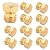 10Pcs Brass Jet Nozzle Propane Orifice Kit - Grill Replacement Parts High Pressure Nozzle Griddle Accessories Kit - Propane Burner Replacement Parts LP Gas Hose Nozzle Conversion Kit