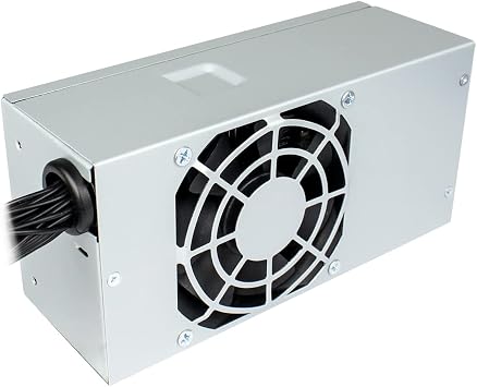 CiT TFX-300W Power Supply, 300W PSU TFX Silver, PSU 300 Watt 80mm Quiet Fan