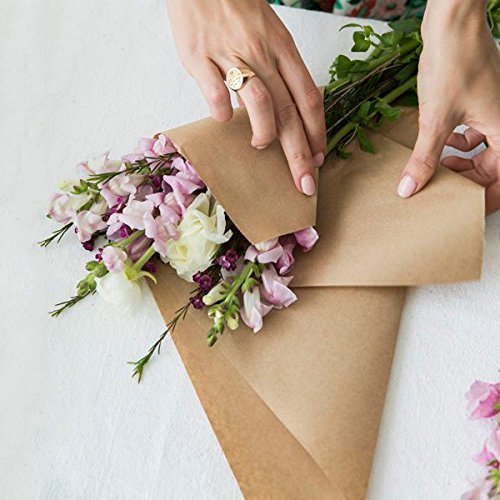 Image of MALANI STORES Kraft Paper Roll - Brown Paper Packing Roll Perfect for Crafts,Art,Small Gift Wrapping,Packing,Postal,Shipping,Dunnage & Parcel 32 Inch (20 Meter)