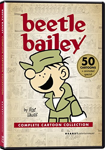 Dvd madacy animation beetle bailey (madacy): complete cartoon collection 1.33:1 (628261146994)