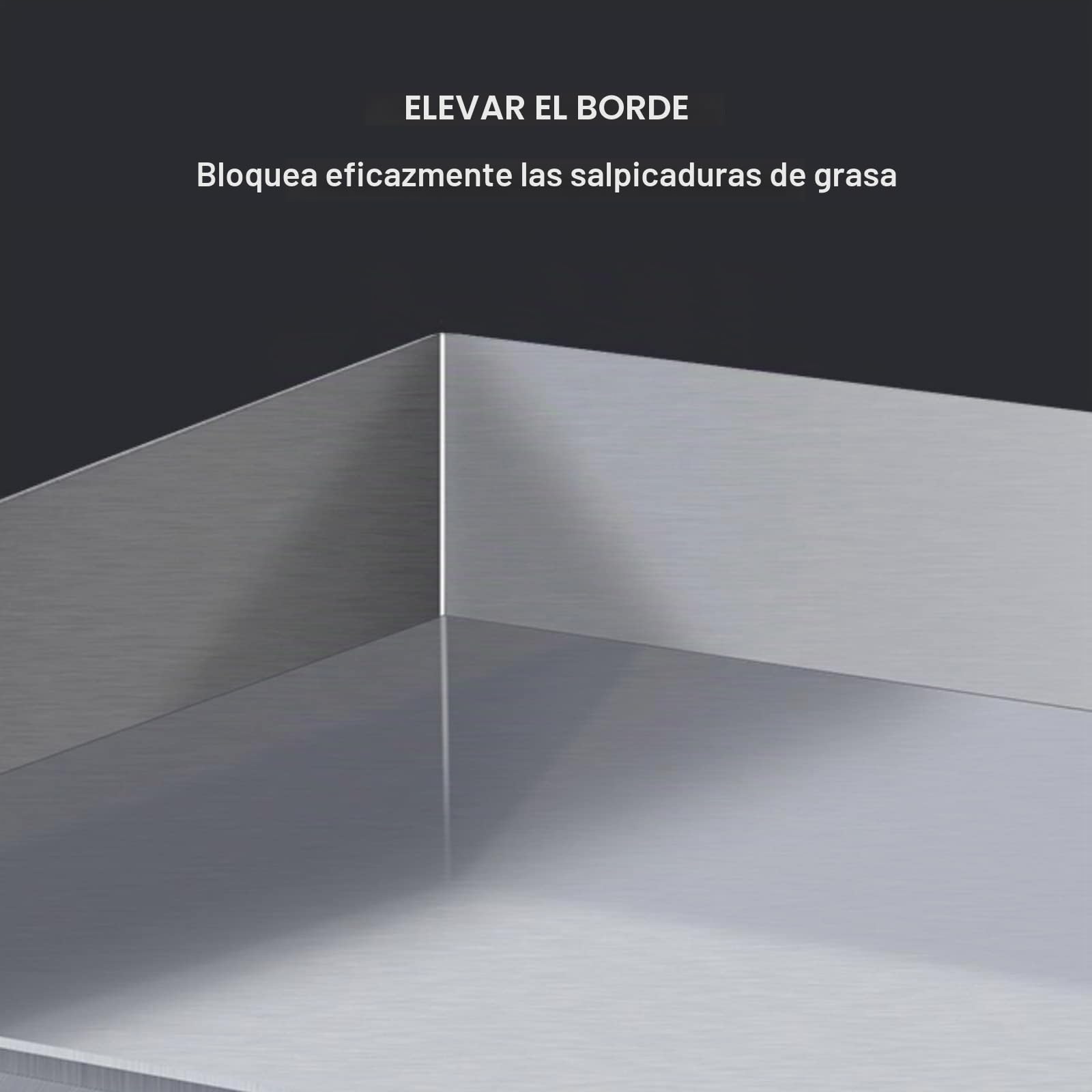 Plancha Electrica Profesional de Acero Inoxidable 3000W, Plancha Cocina Electrica 54 x 30 cm Temperature 50-300°C con Bandeja Recoge Grasa | Plancha eléctrica rango de temperatura 50 – 300 °C, cajón de aceite extraíble, barbacoa Teppanyaki para casa o res