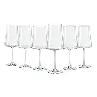 Taças para Espumante Vinho Coquetel Champagne em Cristal Bohemia Sommelier (460ml, Vinho)