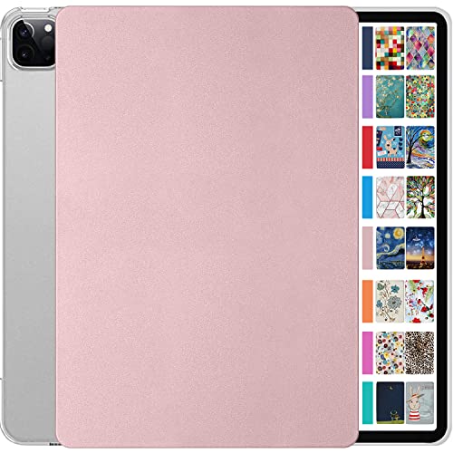 Image of DuraSafe Cases For iPad PRO 11 Inch 2 3 4 Gen [ PRO 11 2nd 2020 3rd 2021 4th 2022 ] A2759 A2435 A2761 A2762 A2377 A2459 A2228 A2068 A2230 A1980 A2013 Slim Hard Shell Protective Stand Cover - Rose Gold