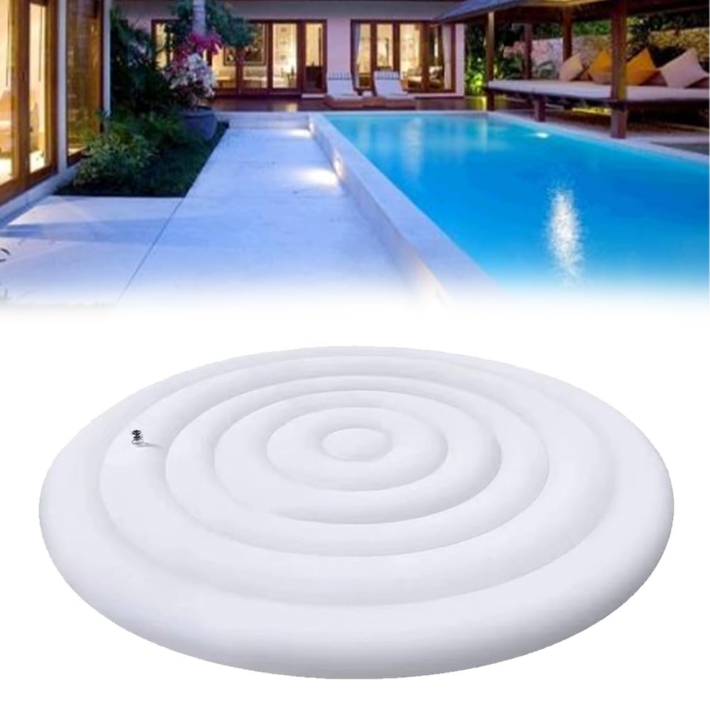 Couverture Gonflable Ronde en PVC (Ronde avec poignée 1)