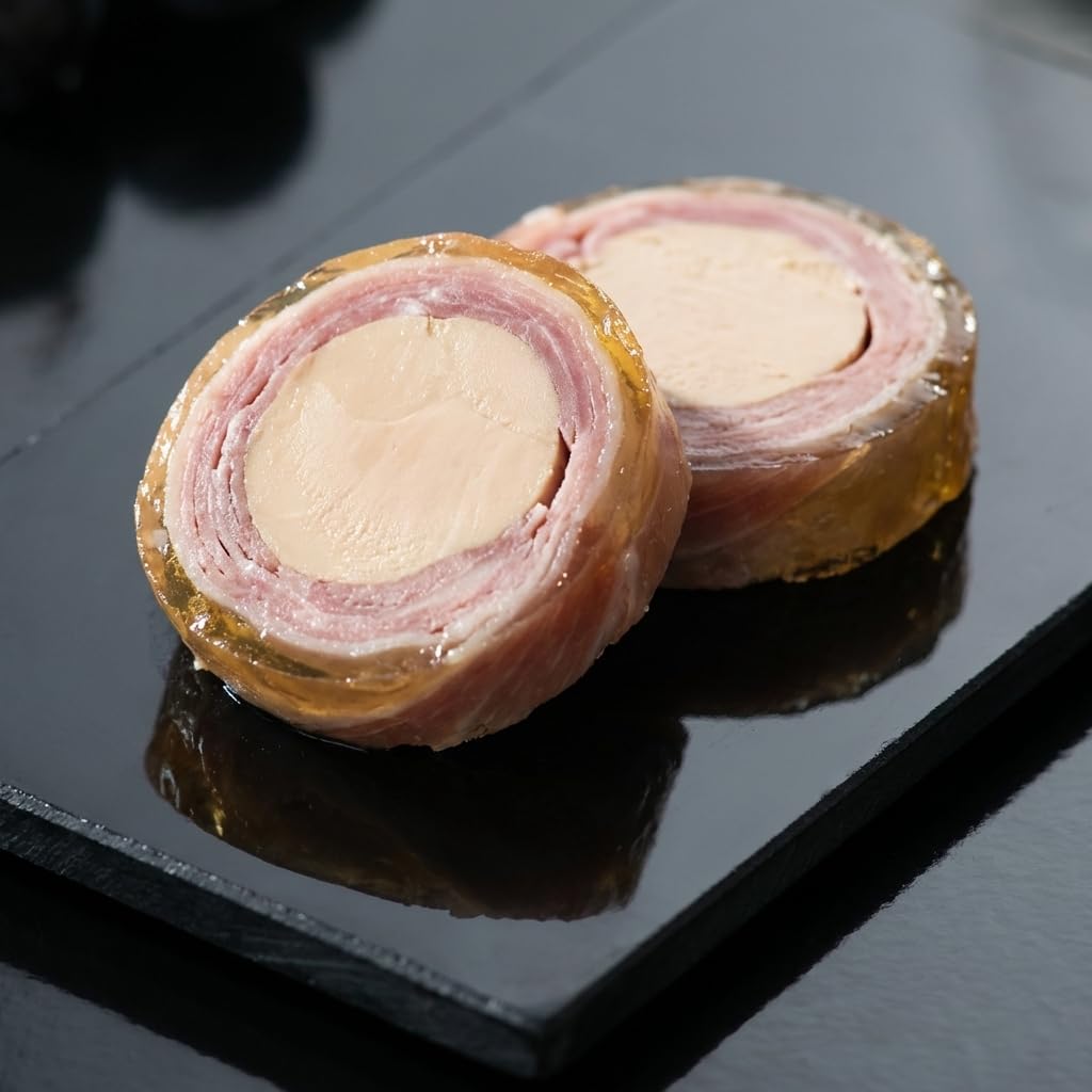 Lot de 2 boites de Flûteaux de Jambon au Foie de Canard 2x200g