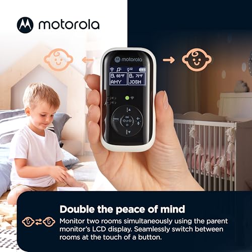 Motorola Nursery PIP15 Dual-Room Audio Baby Monitor — view 2