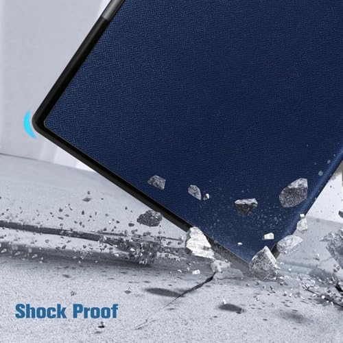 ProElite Case Cover for Kindle Scribe 10.2" Case, Slim Smart Flip case Cover for Amazon Kindle Scribe 10.2 inch with Pen Holder, Dark Blue - Image 6