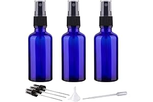 2oz Small Fine Mist Spray Bottles (Blue)
