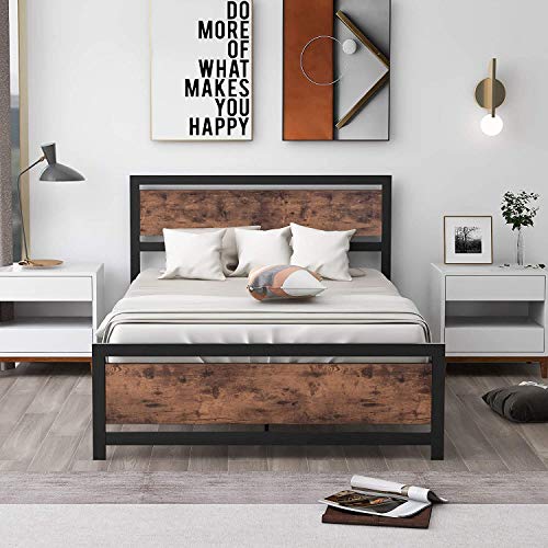 Tatub Bed Frames, Queen, Black