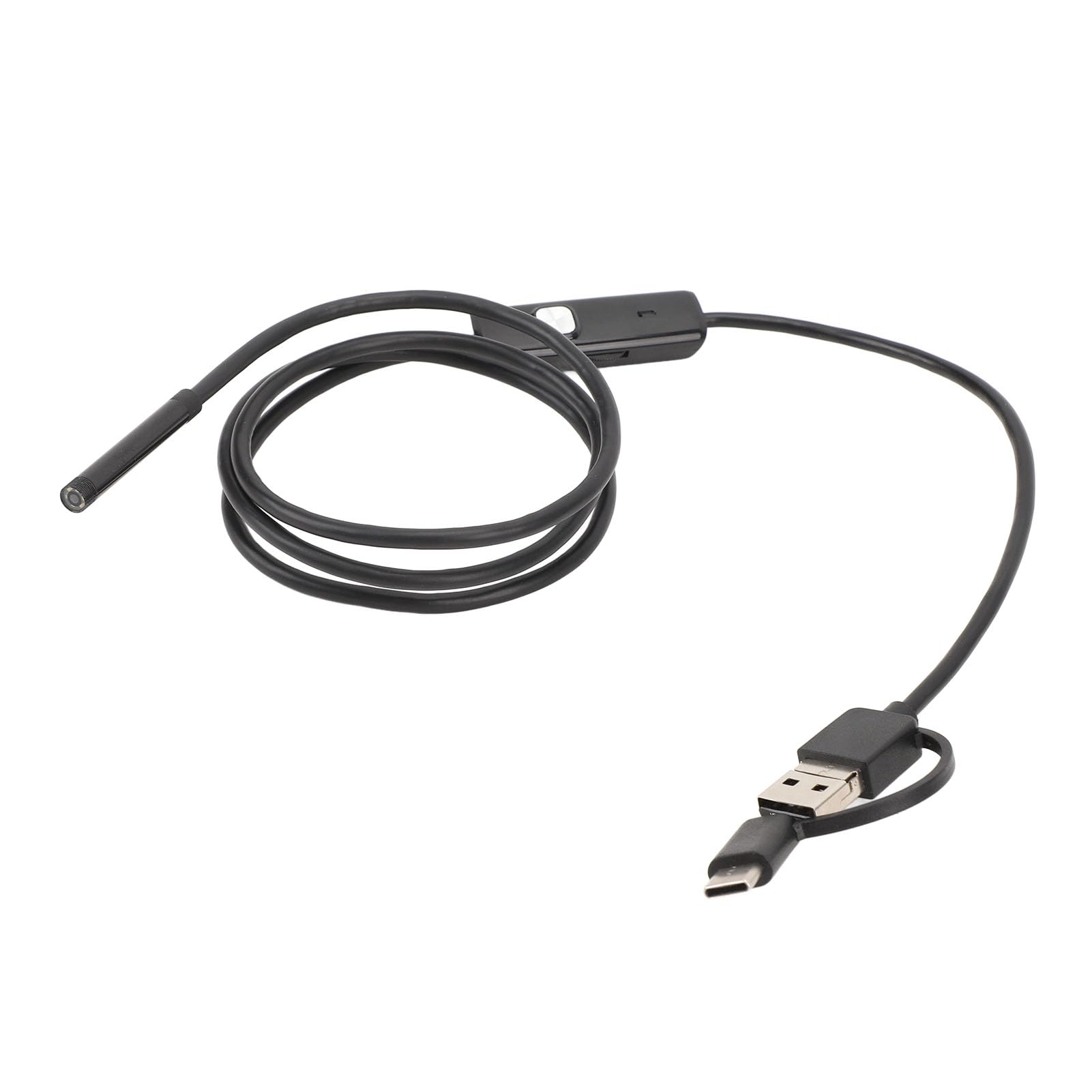 Bore Scope Camera with Light: 3 in 1 Endoscope with 6 LED Lights, Flexible Endoscope Camera, Type C USB for Android Interface, 3.28Ft