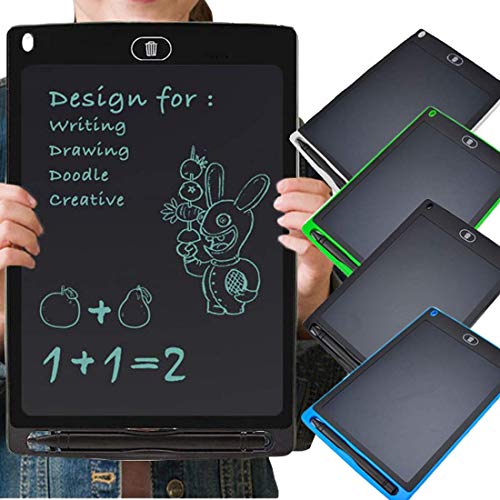 BVM GROUP 8.5 Inch LCD Writing Tablet Educational Toy for Kids with Stylus Pen and Erase Button Ewriter Digital Notepad Slate Gift for Kids and Adults at Home School Office (Multi) (Pack of 1) BVM GROUP 8.5 Inch LCD Writing Tablet Educational Toy for Kids with Stylus Pen and Erase Button Ewriter Digital Notepad Slate Gift for Kids and Adults at Home School Office (Multi) (Pack of 1)