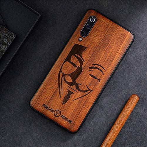 XINHUANG Téléphone Cas for Xiaomi Mi 9T Mi 9 8 Se Mix 3 2s 2 Original Boogic Bois TPU for Xiaomi redmi K20 Pro Note 7 Accessoires for téléphones (Color : F, Size : for redmi k20)