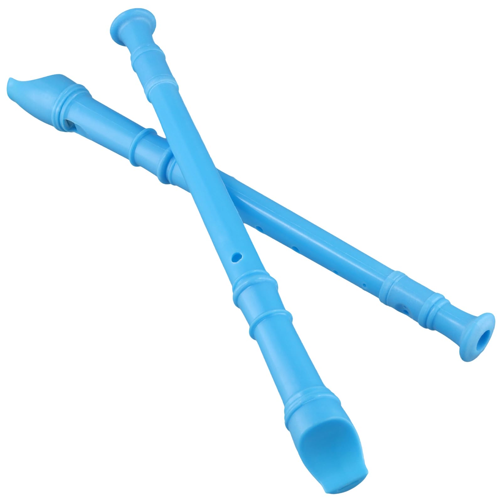 Flauto soprano a 8 fori, confezione da 30, flauto per discesa, flauto musicale tedesco con asta di pulizia, flauti blu per principianti, pratica per studenti, concerti scolastici