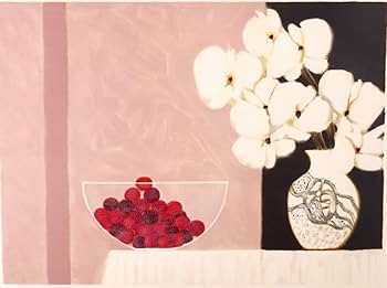 【最終値下げ】ジャン・ピエール・ポフィラ「庭のベンチ」リトグラフ 直筆サイン入り 最終値下げ】ジャン・ピエール・ポフィラ「庭のベンチ