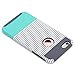 ULAK iPhone 6 Plus Case, iPhone 6s Plus Case, Slim Dual Layer Protection Scratch Resistant Hard Back Cover Shockproof TPU Bumper Case for Apple iPhone 6/6S Plus 5.5 inch,Minimal Mint Grey