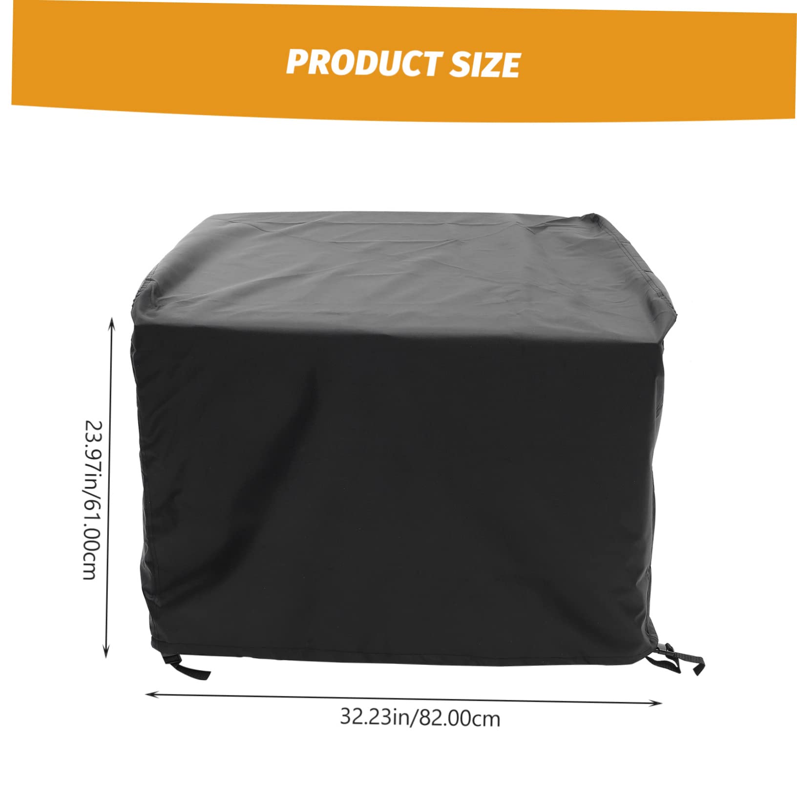 GALPADA Funda para Estufa de Barbacoa de Cubierta Parrilla y Anti-Polvo para Proteger la Chimenea de Exterior Fogata de Jardín Año