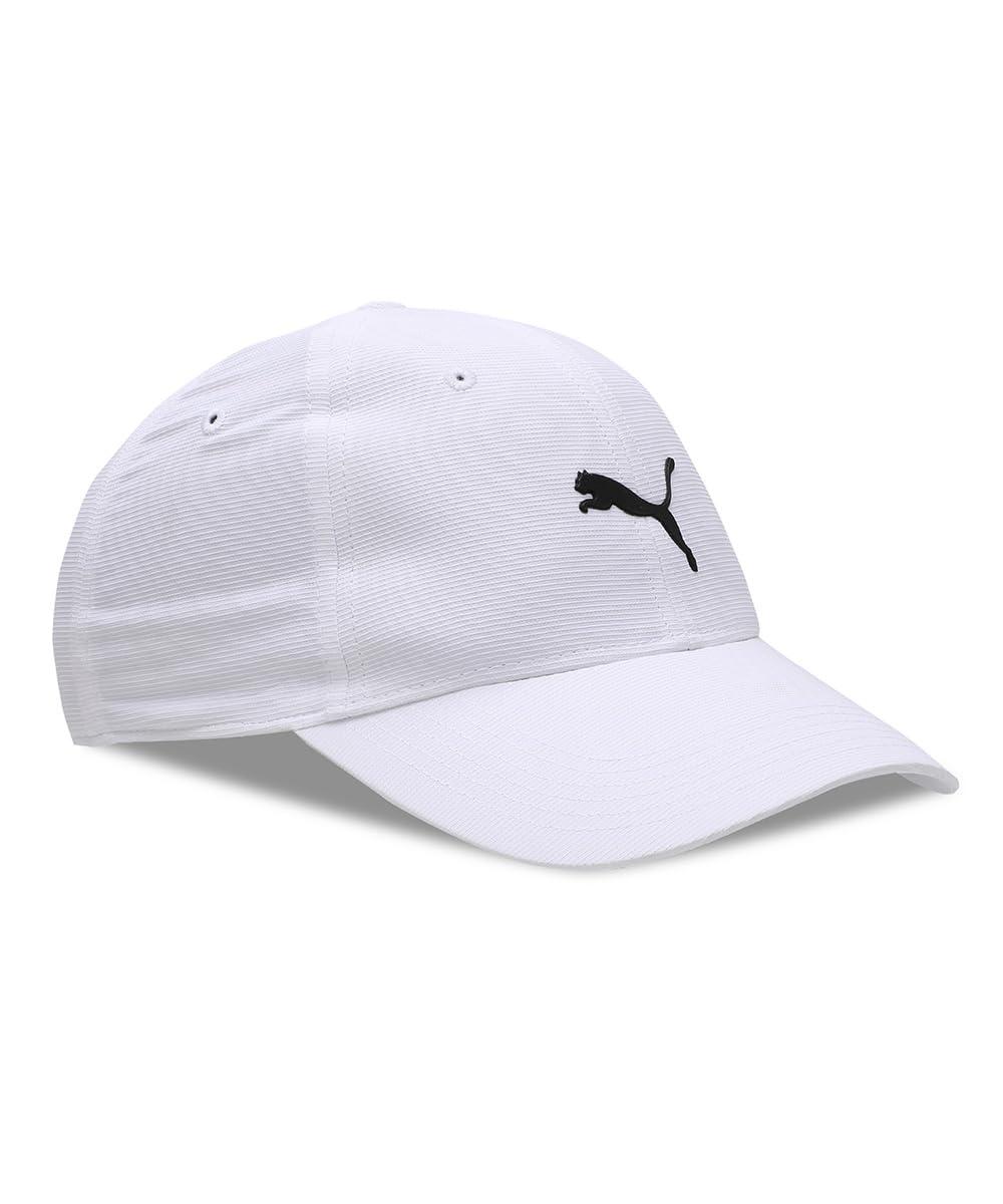 PUMA Golf Men's Pounce Adjustable Cap Bright White OSFA