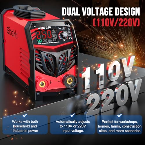 250Amp Dual Voltage Stick Welder