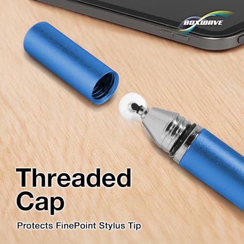 Image of BoxWave Stylus Pen Compatible with Nintendo Switch - FineTouch Capacitive Stylus, Super Precise Stylus Pen - Lunar Blue