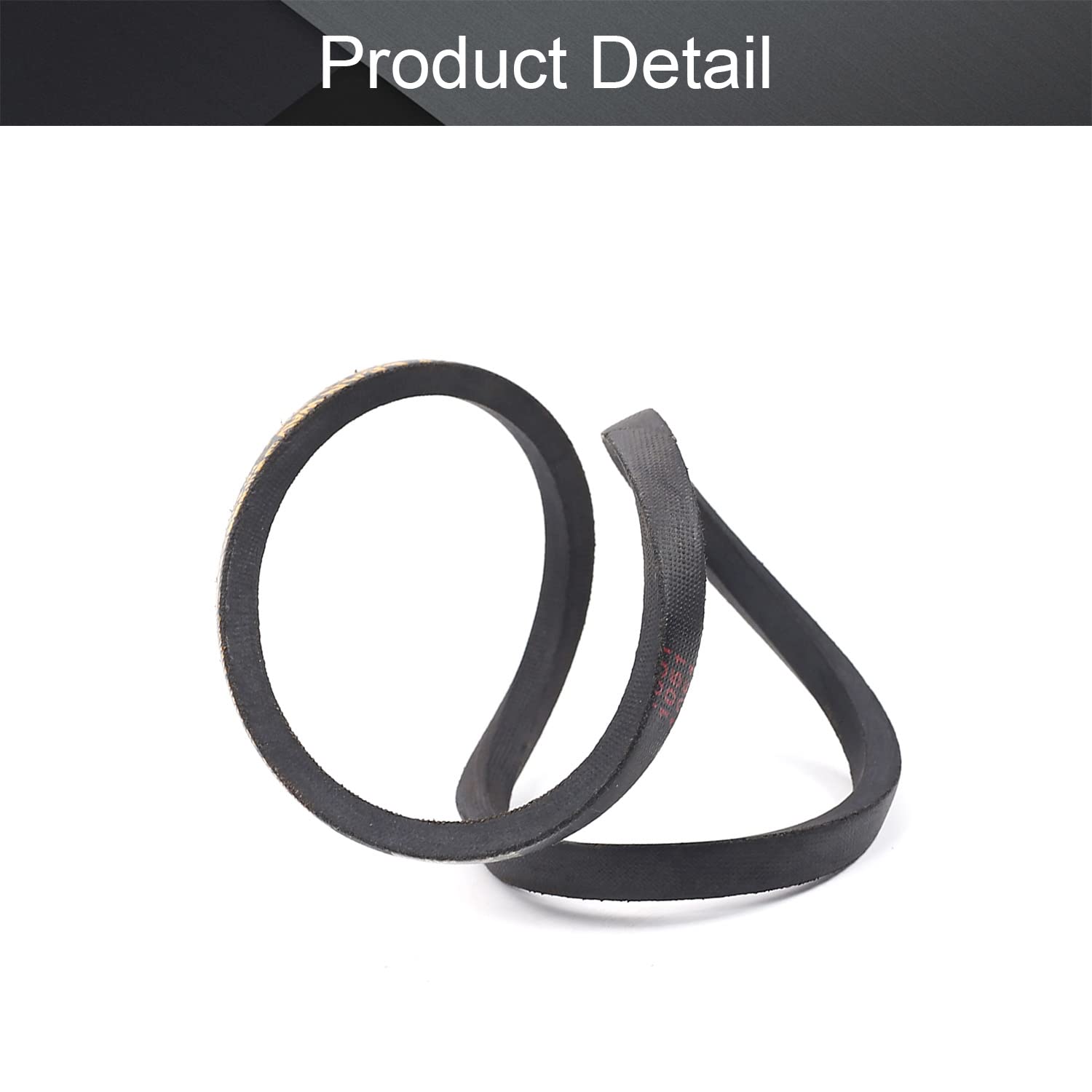 2pcs B-980Li V-Belts Drive Belt 980mm Inner Girth Rubber For Power Transmission | UK