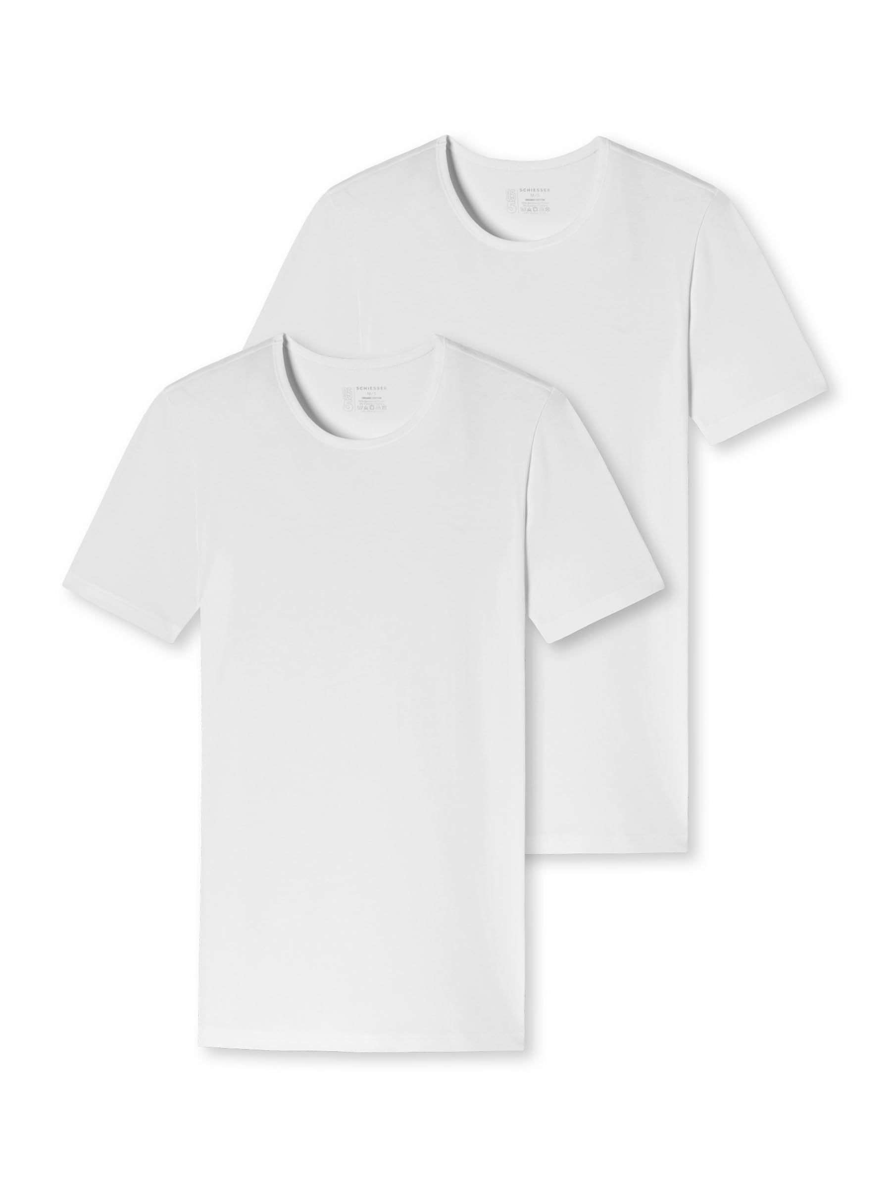 Schiesser 95/5 Organic Cotton Unterhemd Rundhals