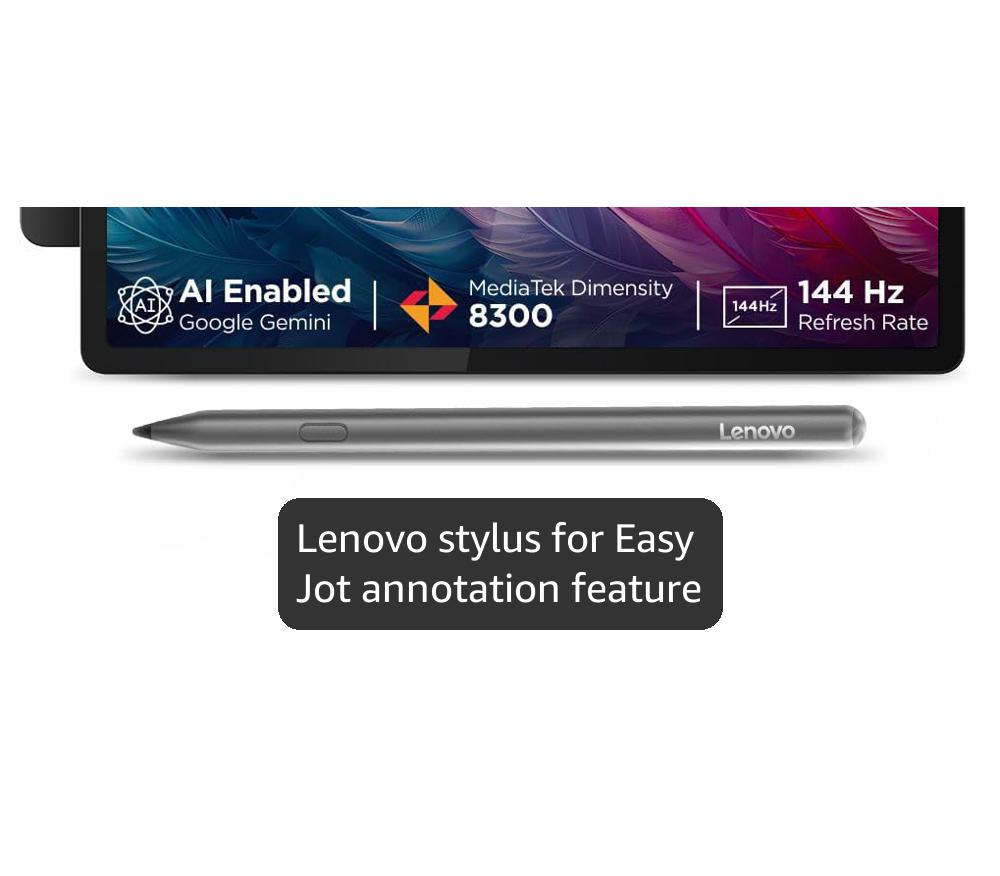 Lenovo {Smartchoice} Idea Tab Pro with Pen Plus|12.7" 3K Display|144 Hz Refresh|8 GB RAM, 128 GB ROM|AI-Enabled| MediaTek Dimensity 8300| Quad JBL Speakers| 10200 mAh Battery with 45 W Charger|WiFi 6e