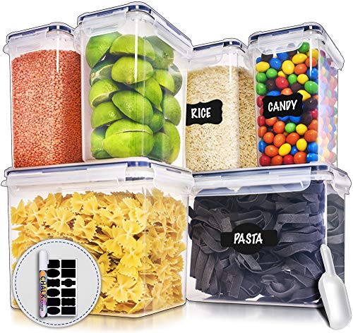 Large Airtight Food Storage Containers with Lids - Air Tight Containers for Food