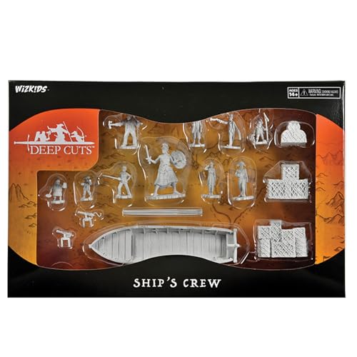 WizKids Deep Cuts: Set de Tripulación de Barco miniatura 1