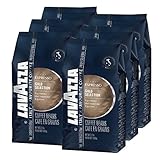 Lavazza Kaffee Espresso Gold Selection, ganze Bohnen, Bohnenkaffee (6 x 1kg Packung)