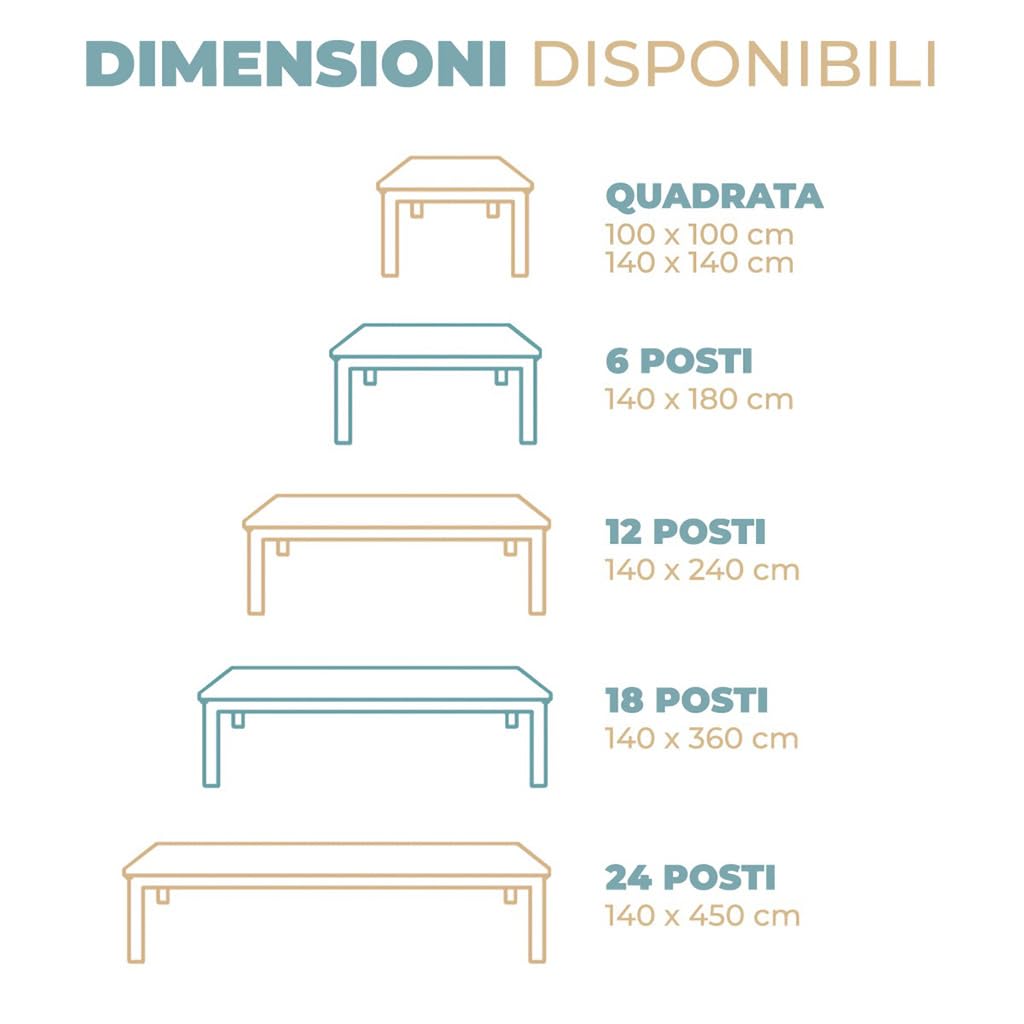 PARAMAISON Tovaglia Antimacchia Imbottita con Mollettone 450x140 | Rettangolare, Antiscivolo, Cuore Rosso