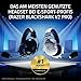 Razer Blackshark V2 Pro (Playstation) - Kabelloses Konsolen E-Sport Headset für PS5 (Triforce 50mm Treiber, HyperSpeed Wireless, FPS-Audioprofile, abnehmbares HyperClear Mikrofon) Weiß