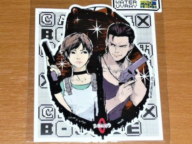 Amazon.co.jp: バイオハザード0レベッカビリー ステッカー B-SIDE