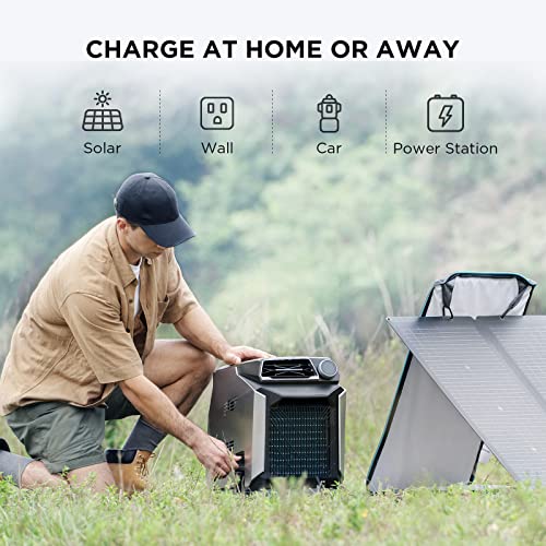 Image of EF ECOFLOW Wave Portable Air Conditioner, 4000BTU's of Fast Cooling, 1008Wh Add-On Battery with Extended & Custom Run Times, Control with App, Pairs with Portable Power Stations(Battery Not Included)