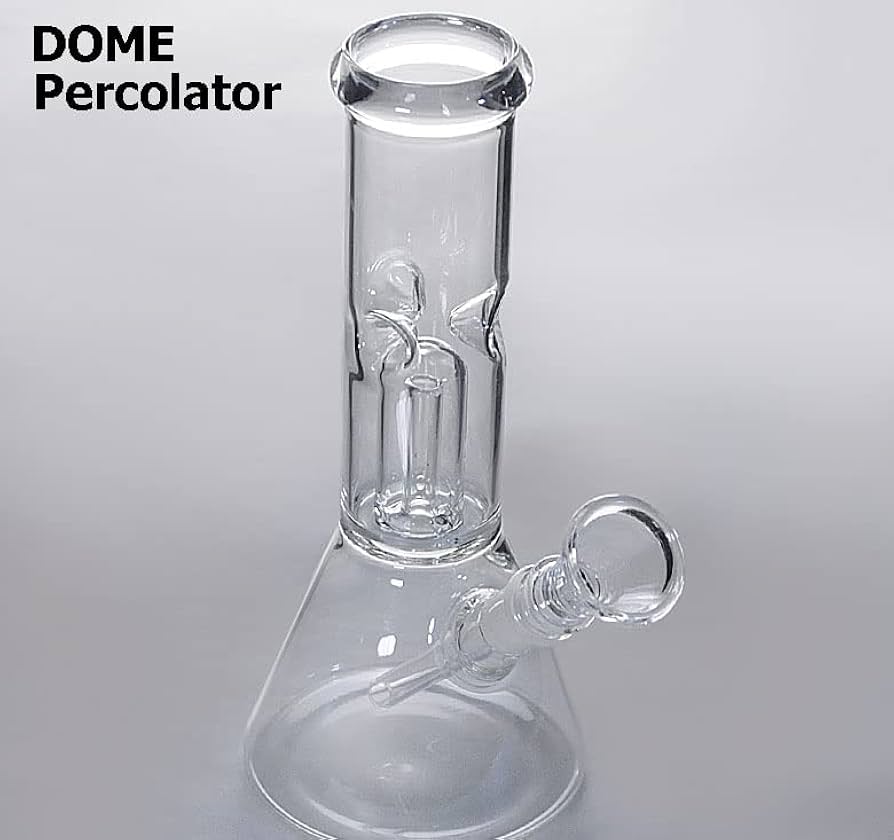 ☆送料無料☆ 水はね防止&リサイクラー ガラスボング 高さ約29cm 水パイプ アイスガラスボング リサイクラー 28cm