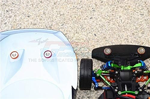 Aluminum Front & Rear Magnetic Body Mount for 1/10 Traxxas Ford GT 4-Tec 2.0 (83056-4) Upgrades - Blue image 4