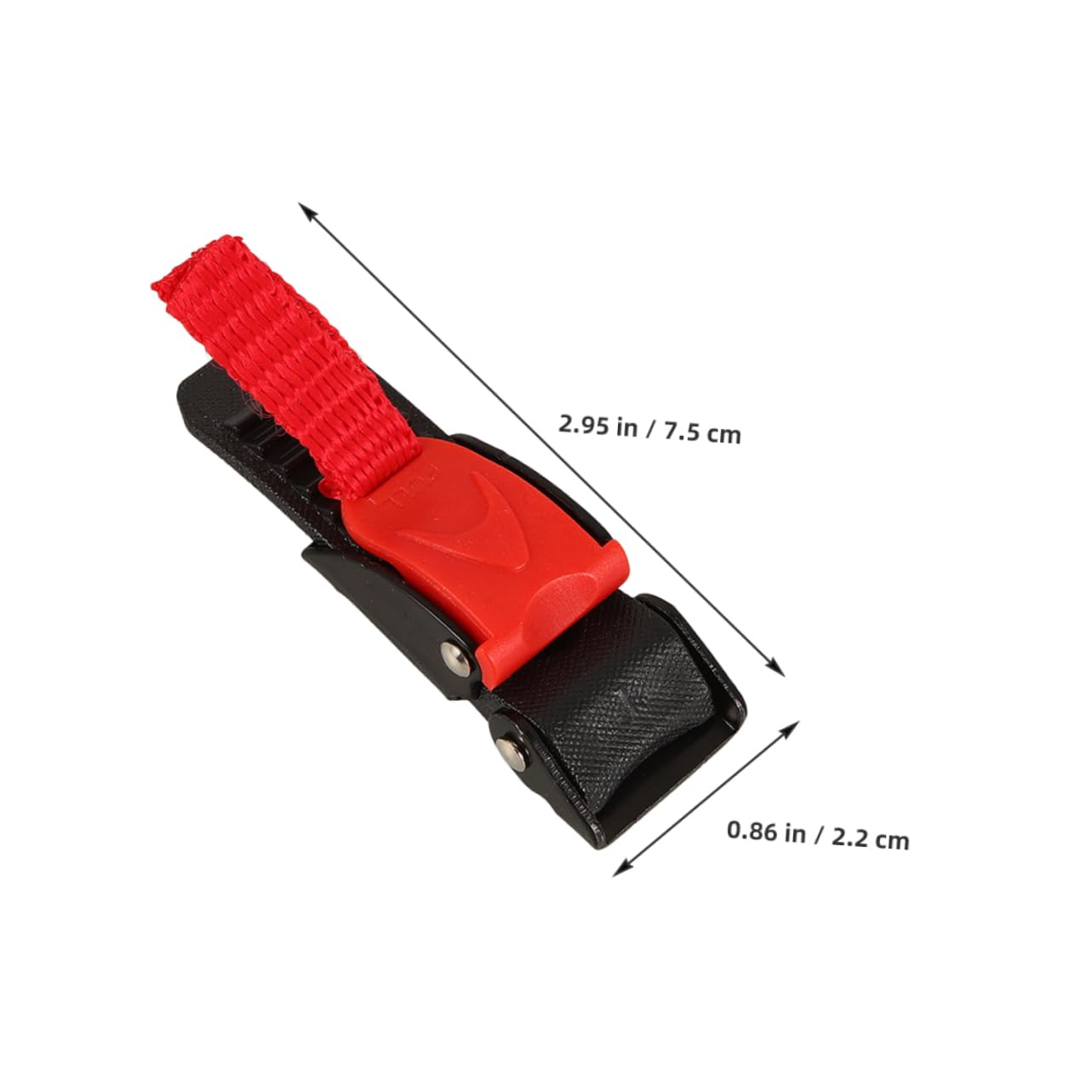 Cabilock Motorcycle Buckle Set 4pcs Quick Release Buckles Chin Strap Replacement Universal Fit Stylish Design